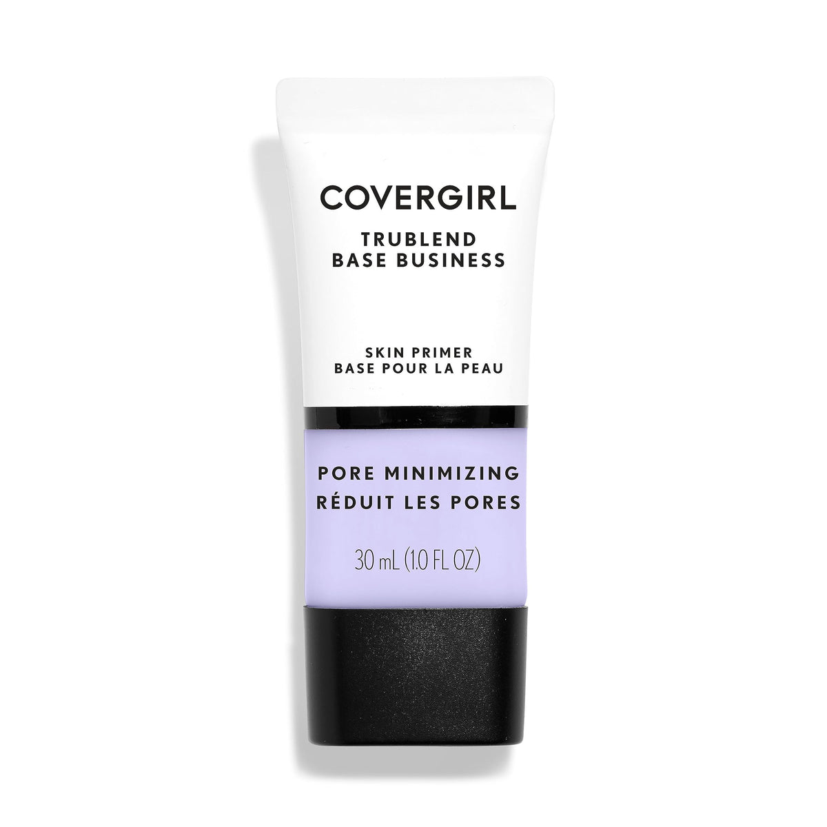 COVERGIRL front packaging showing pore-minimizing primer and benefit