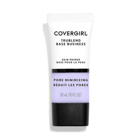 COVERGIRL front packaging showing pore-minimizing primer and benefit