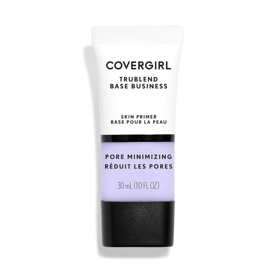 COVERGIRL front packaging showing pore-minimizing primer and benefit