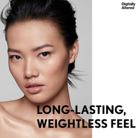 COVERGIRL label close-up showing formulation facts and oil-free benefit