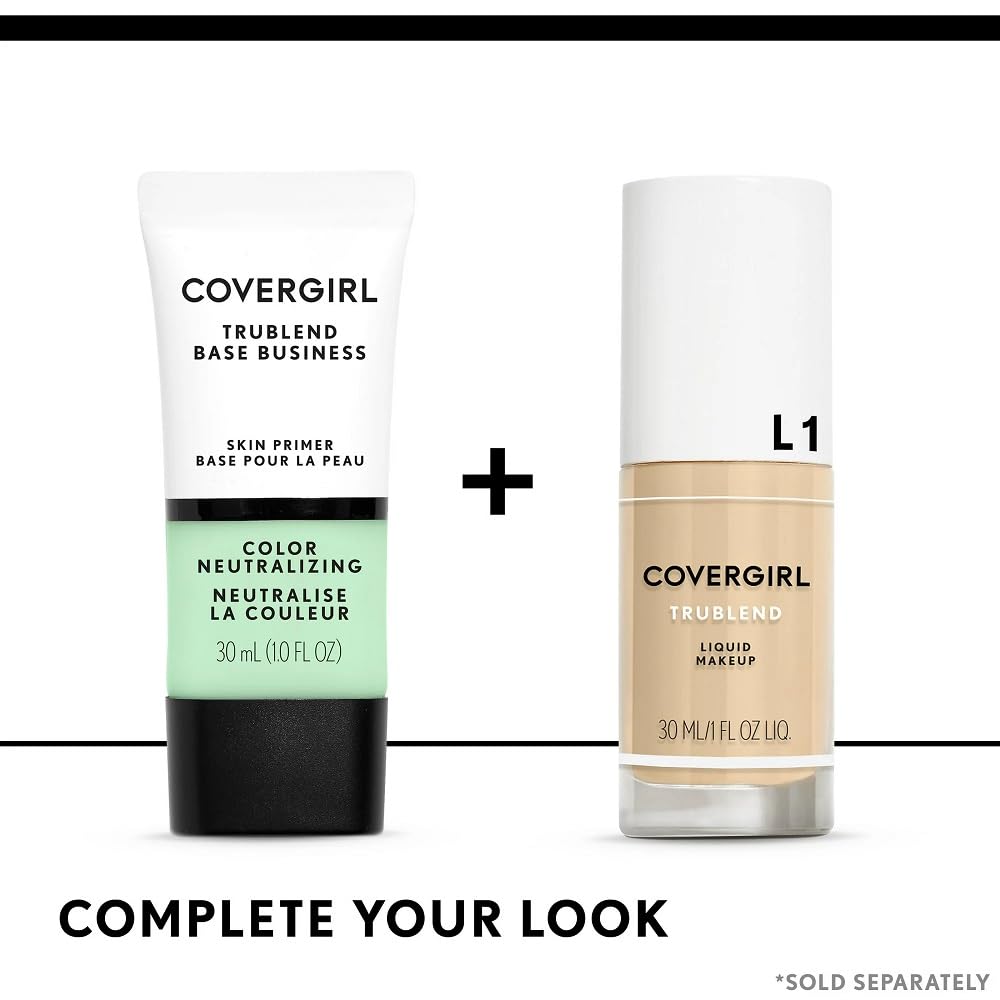 COVERGIRL primer inside everyday bag highlighting travel-ready convenience