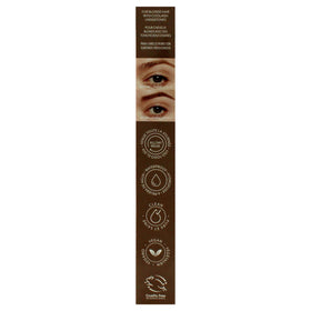 COVERGIRL pencil in hand to show compact travel-friendly size
