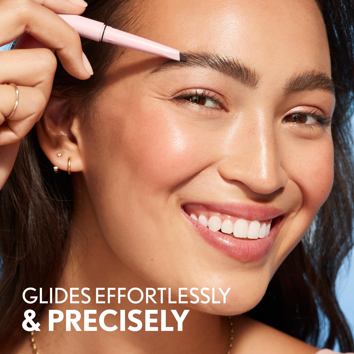 COVERGIRL creamy pomade texture swatches demonstrating pigmented smooth application benefit