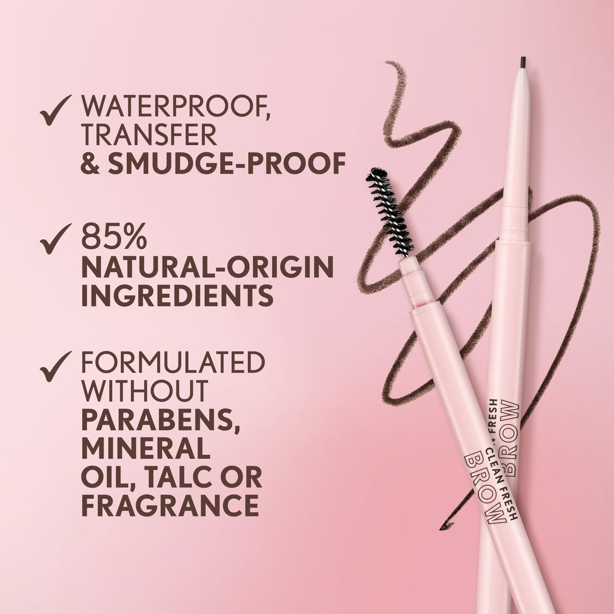 COVERGIRL applying microstrokes to sparse brow for natural fill