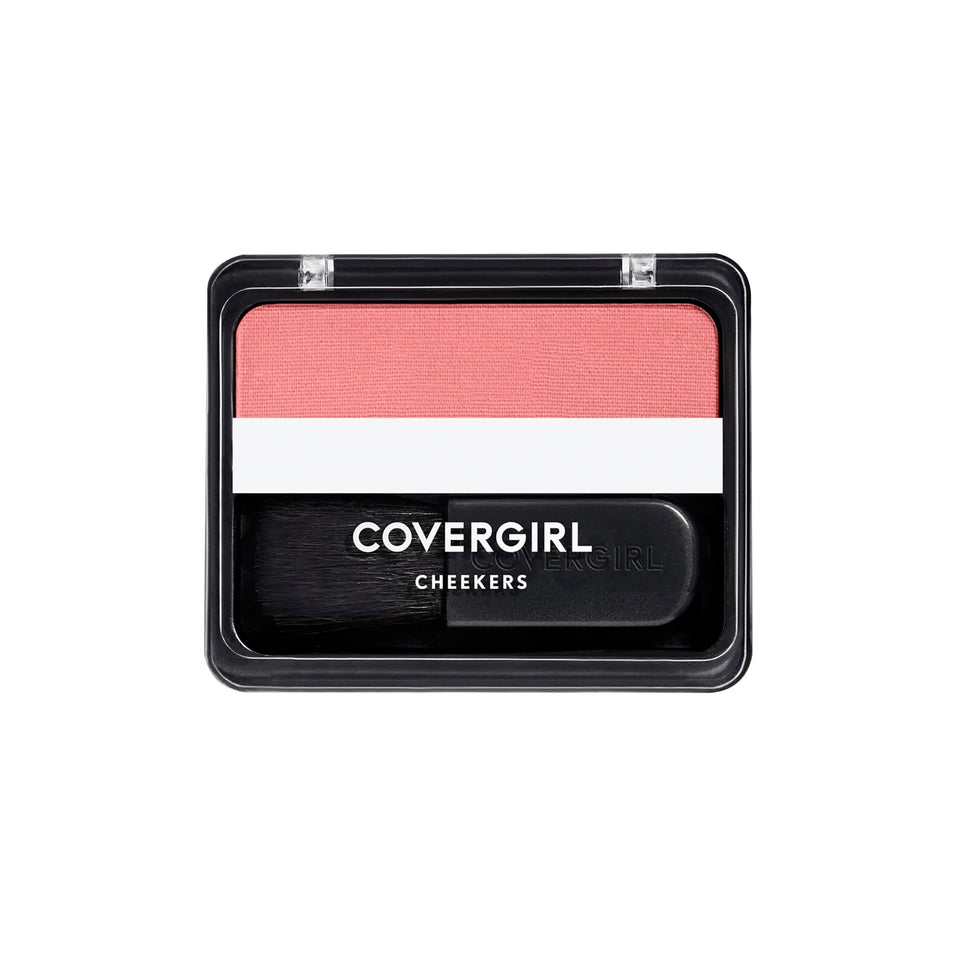 COVERGIRL Cheekers front compact showing shade and compact design for easy touch-ups