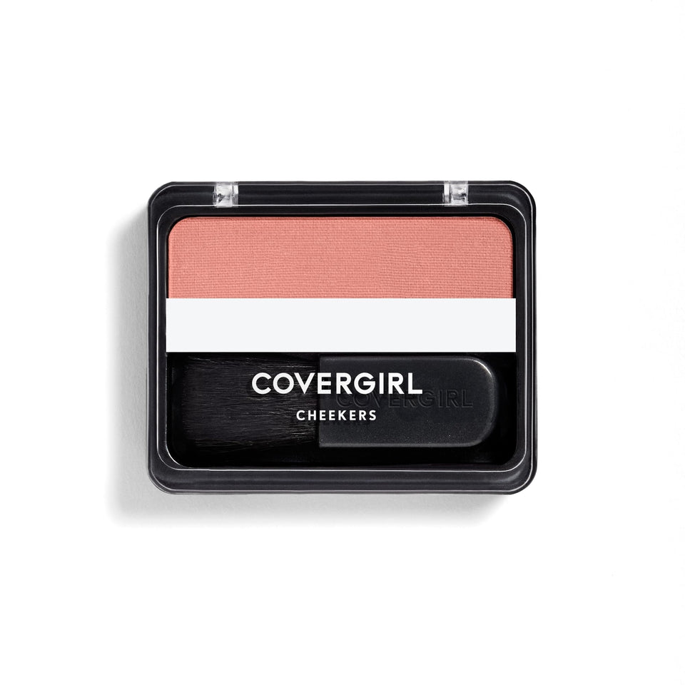 COVERGIRL front pan showing Iced Cappuccino blush for natural cheek color