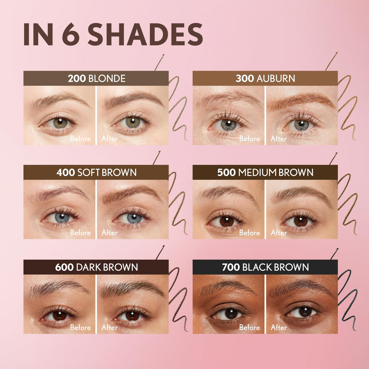 Covergirl soft spoolie blending brows for a natural, groomed finish