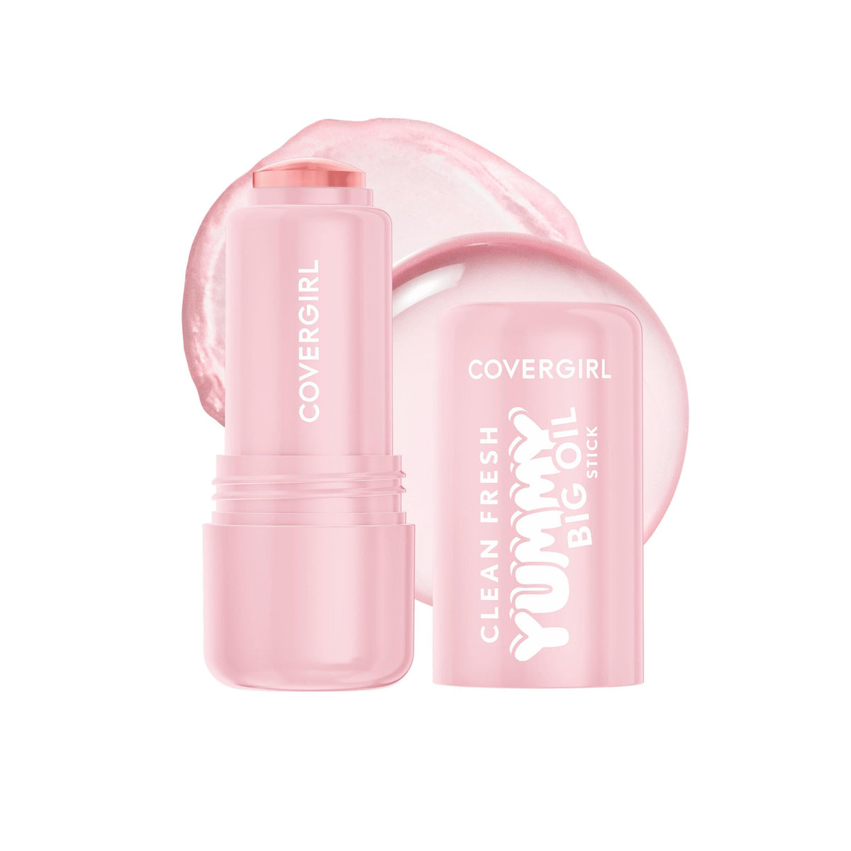 COVERGIRL front packaging showing clear wax tube and product branding for quick shelf ID
