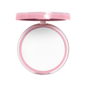 COVERGIRL open compact with vegan foam puff demonstrating easy application
