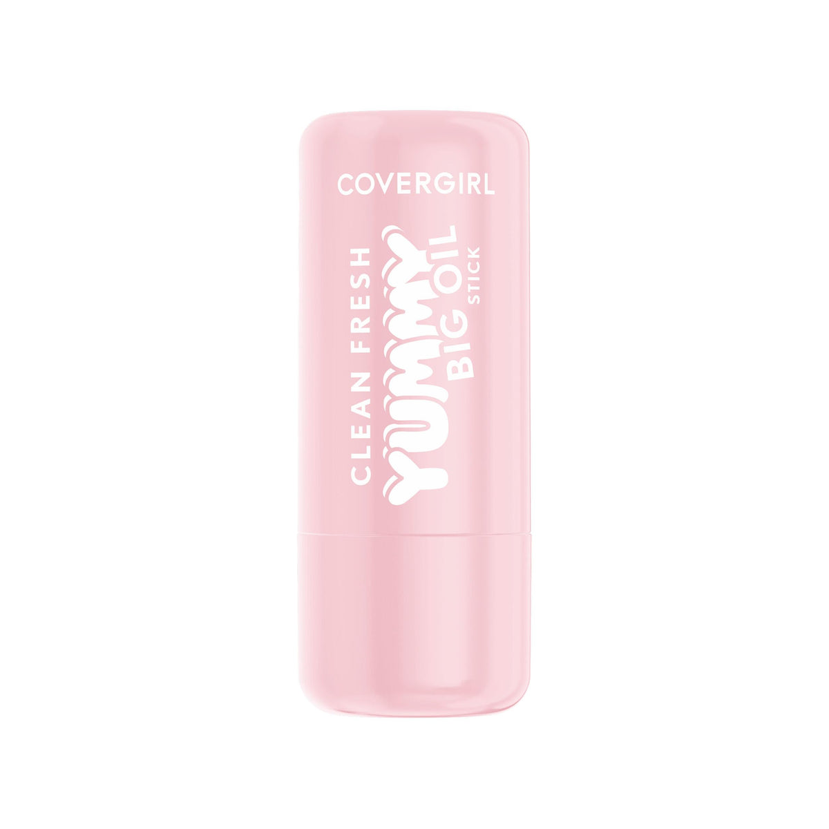COVERGIRL size comparison next to coin highlighting compact, pocket-sized portability