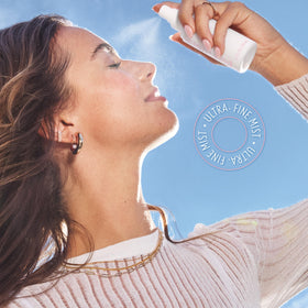 COVERGIRL Clean Fresh shown as a primer under foundation to highlight smoother application benefit