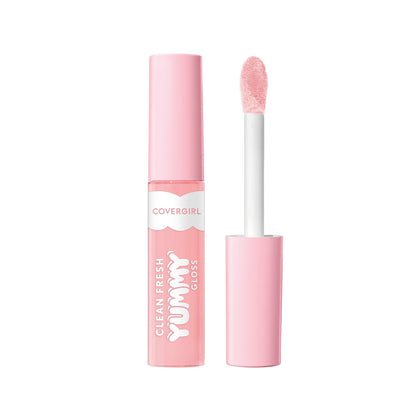 COVERGIRL gloss tube front view showing shade and shine benefit
