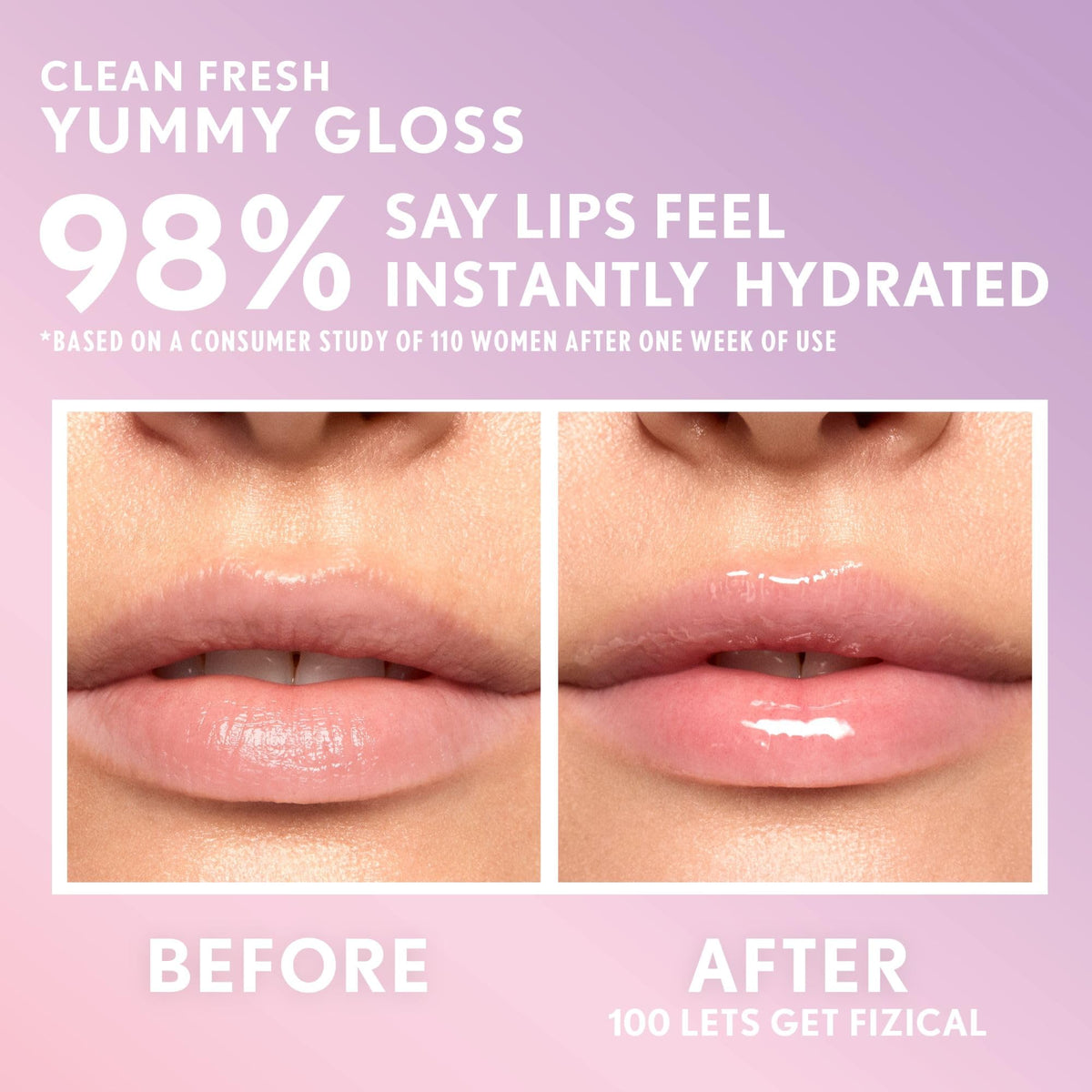 COVERGIRL gloss held in hand to show compact 0.33 fl oz scale and portability