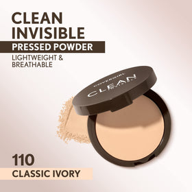 COVERGIRL close-up of finely milled powder texture illustrating smooth blendable finish