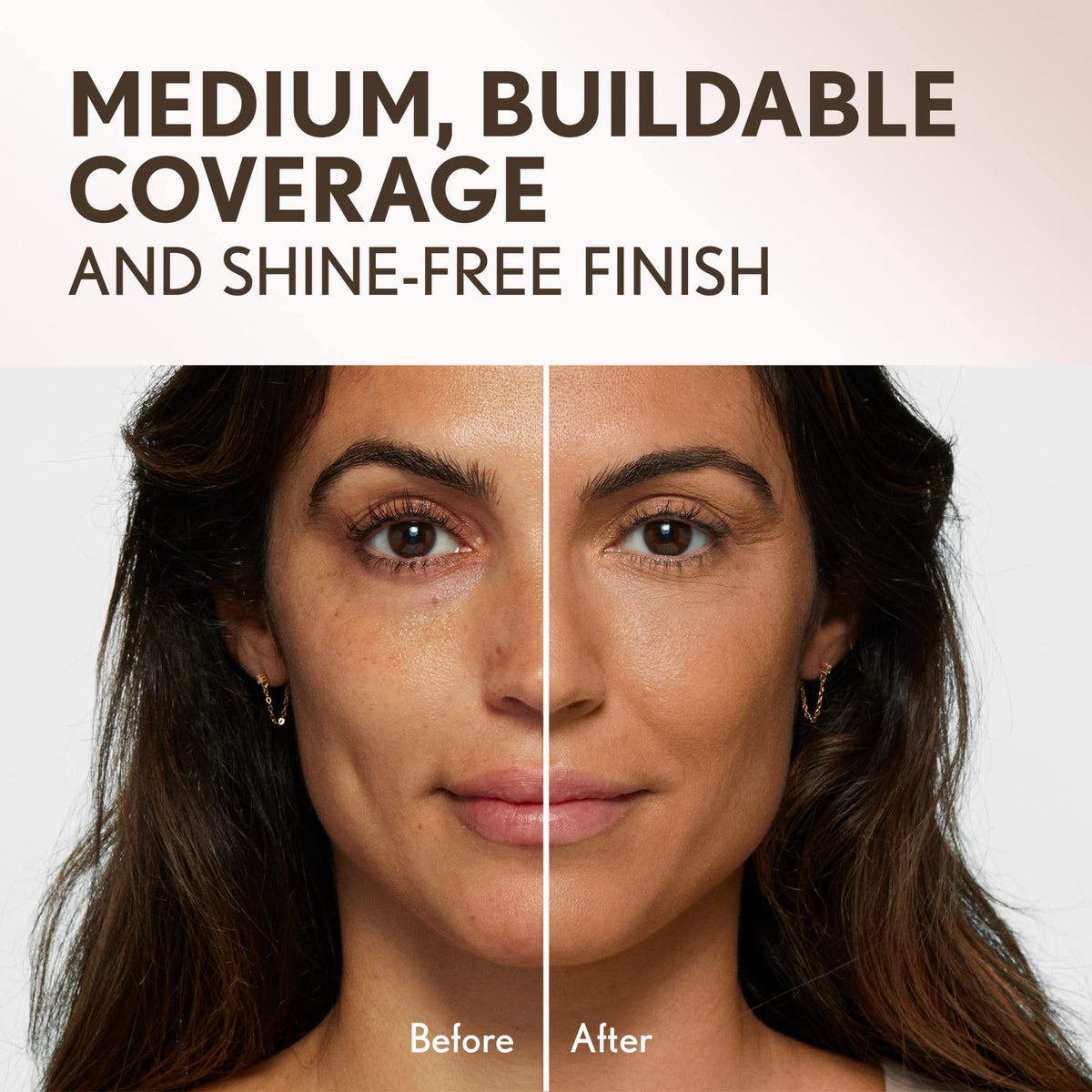 COVERGIRL finely milled powder texture close-up for smooth, natural finish