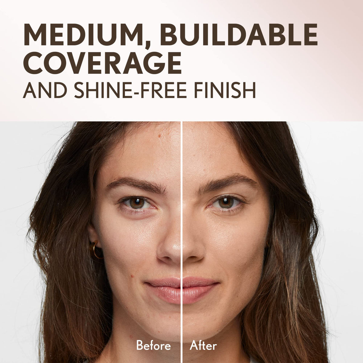COVERGIRL close-up of powder texture showing finely milled finish for smooth blur