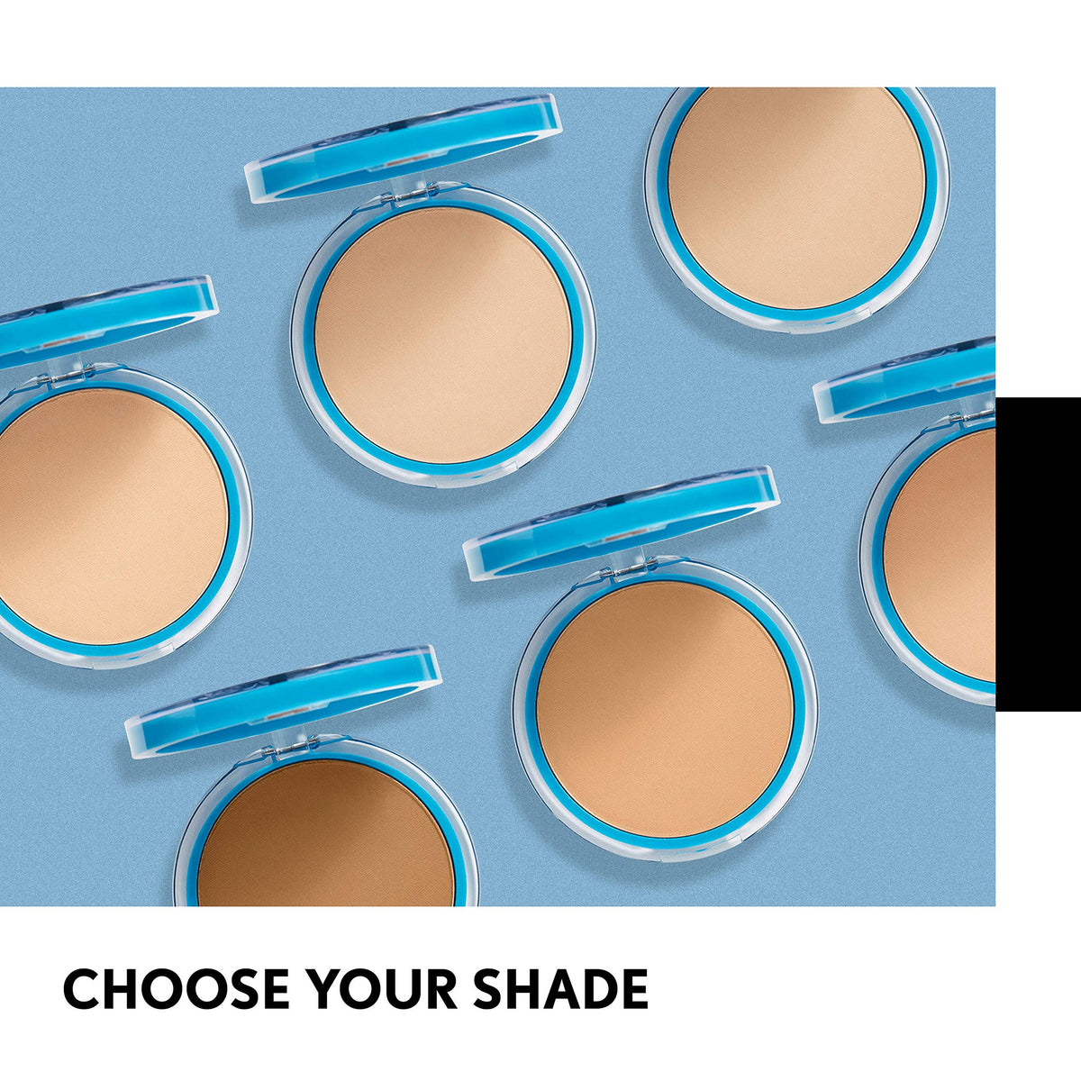 COVERGIRL packaging label close-up showing oil-free, non-comedogenic benefits