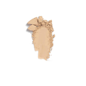 COVERGIRL powder swatch on skin showing matte effect and natural tone match