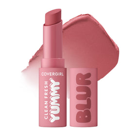 COVERGIRL front tube showing mauvy pink shade and brand styling
