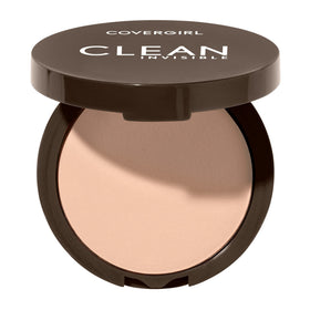 COVERGIRL compact front view shows sleek packaging and shade label