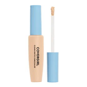 COVERGIRL concealer applied under eye showing immediate brightening effect