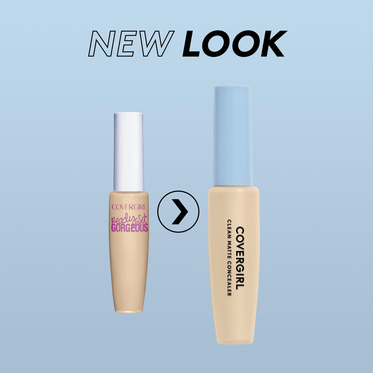 COVERGIRL wand and creamy concealer texture highlighting smooth blendability
