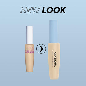 COVERGIRL wand and creamy concealer texture highlighting smooth blendability