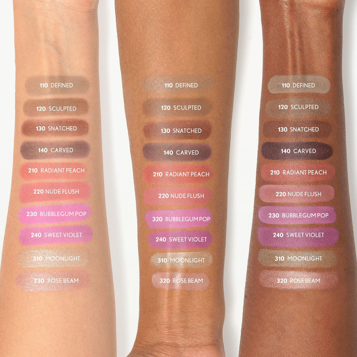 COVERGIRL contour stick side angle with cap on showing secure, mess-free storage benefit