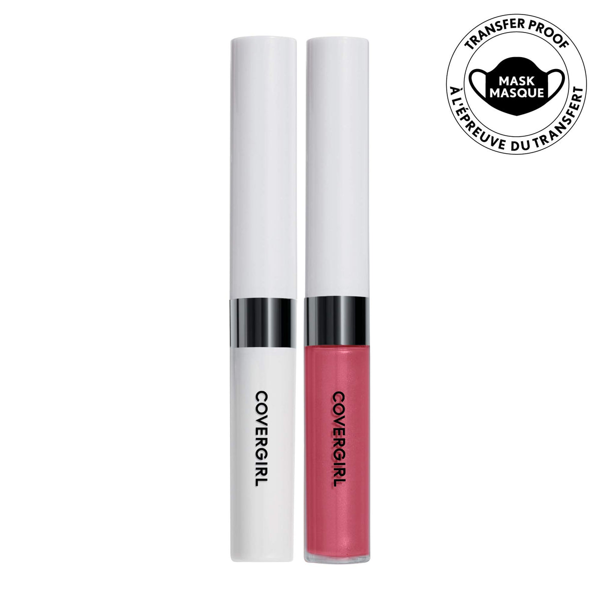 COVERGIRL open color wand revealing dusty rose pigment for vibrant coverage