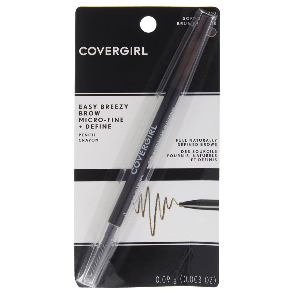 COVERGIRL pencil front packaging showing color and compact design for easy touch-ups