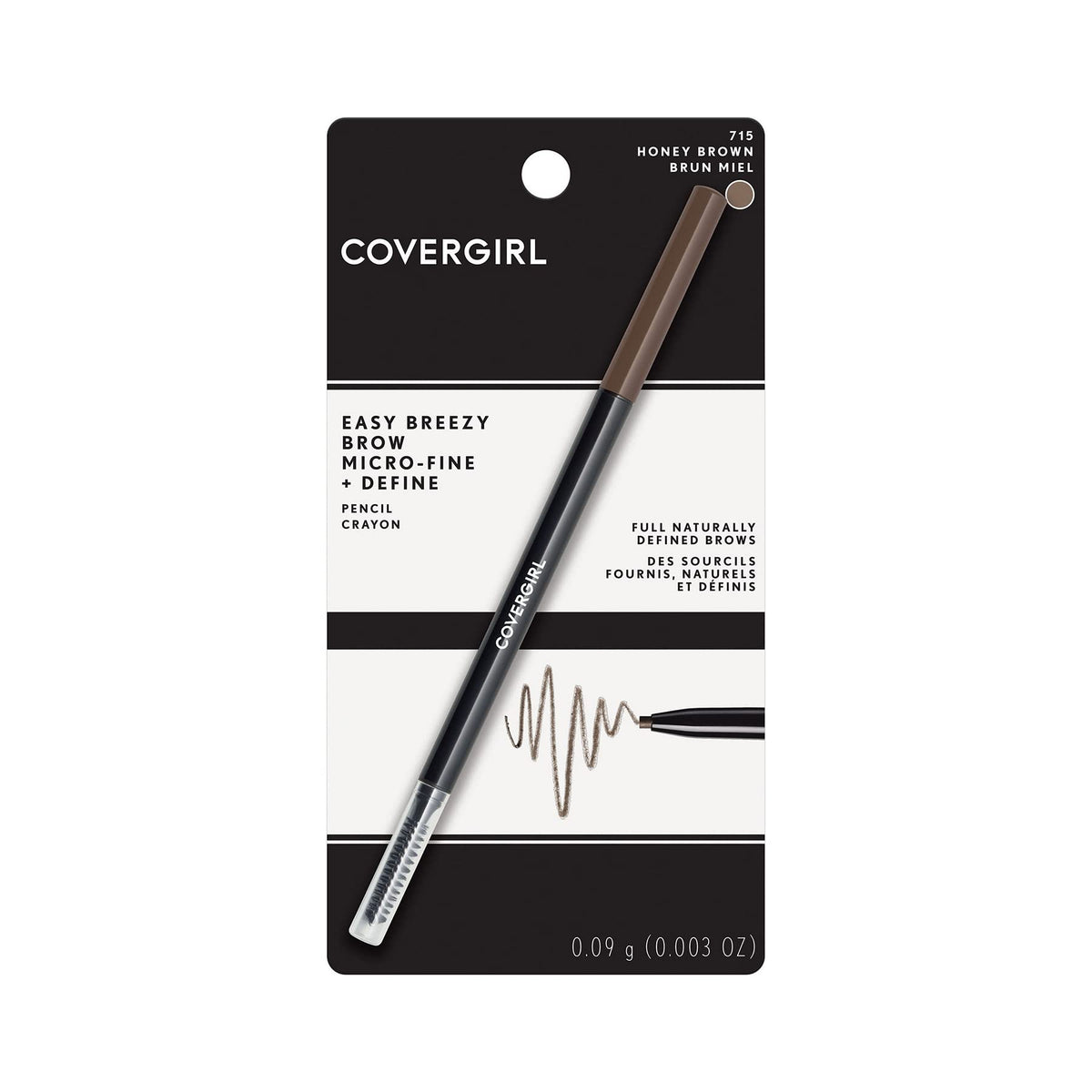COVERGIRL close-up of micro-fine tip for precise brow strokes