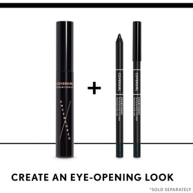 COVERGIRL Exhibitionist applied to upper lash line for defined look