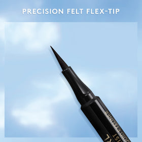 COVERGIRL liner beside mascara to show size and scale