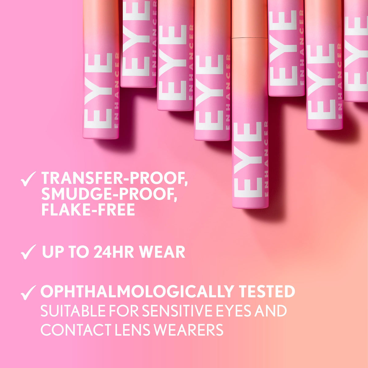 COVERGIRL before and after lashes demonstrating visible curl and lift