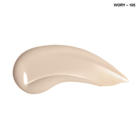 COVERGIRL close-up of foundation texture demonstrating smooth blendability benefit