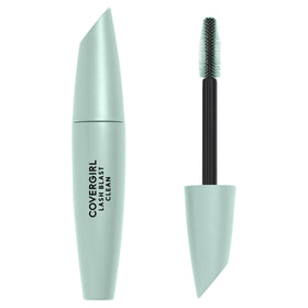 CoverGirl front packaging showing clean vegan mascara and shade benefits