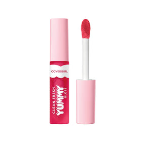 COVERGIRL front packaging showing shade 350 and gloss tube, clear branding and benefit