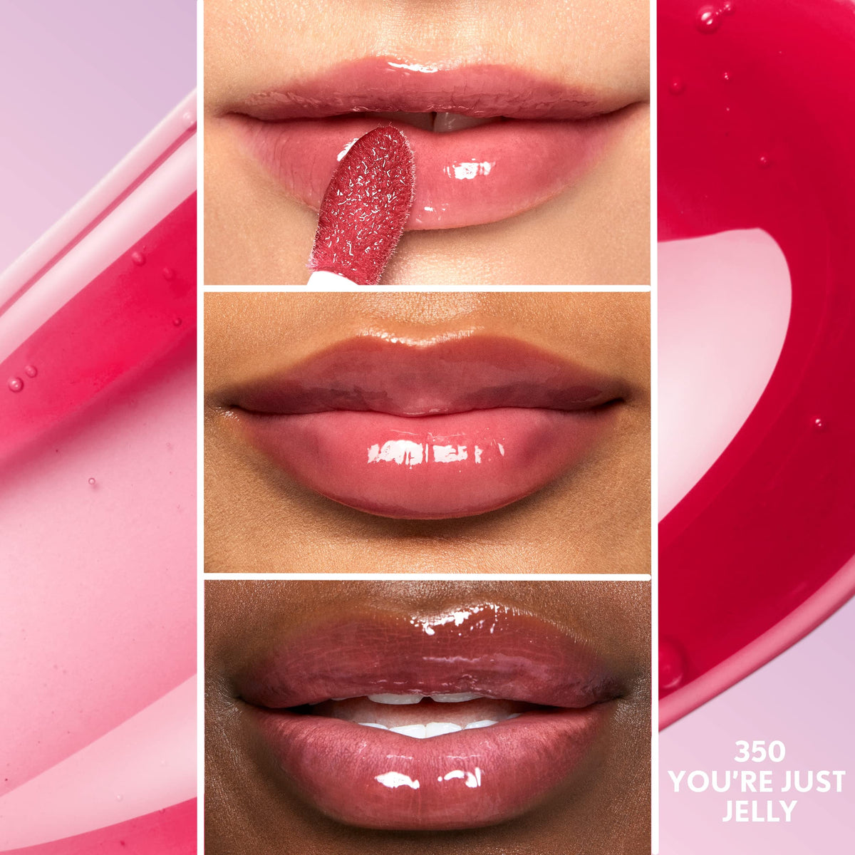 COVERGIRL gloss texture smear highlighting sheer shine and non-sticky finish