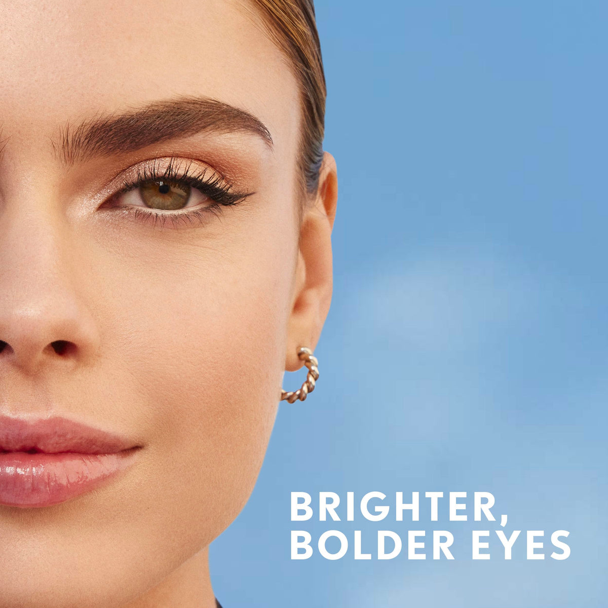 COVERGIRL label close-up showing clean vegan formula benefits