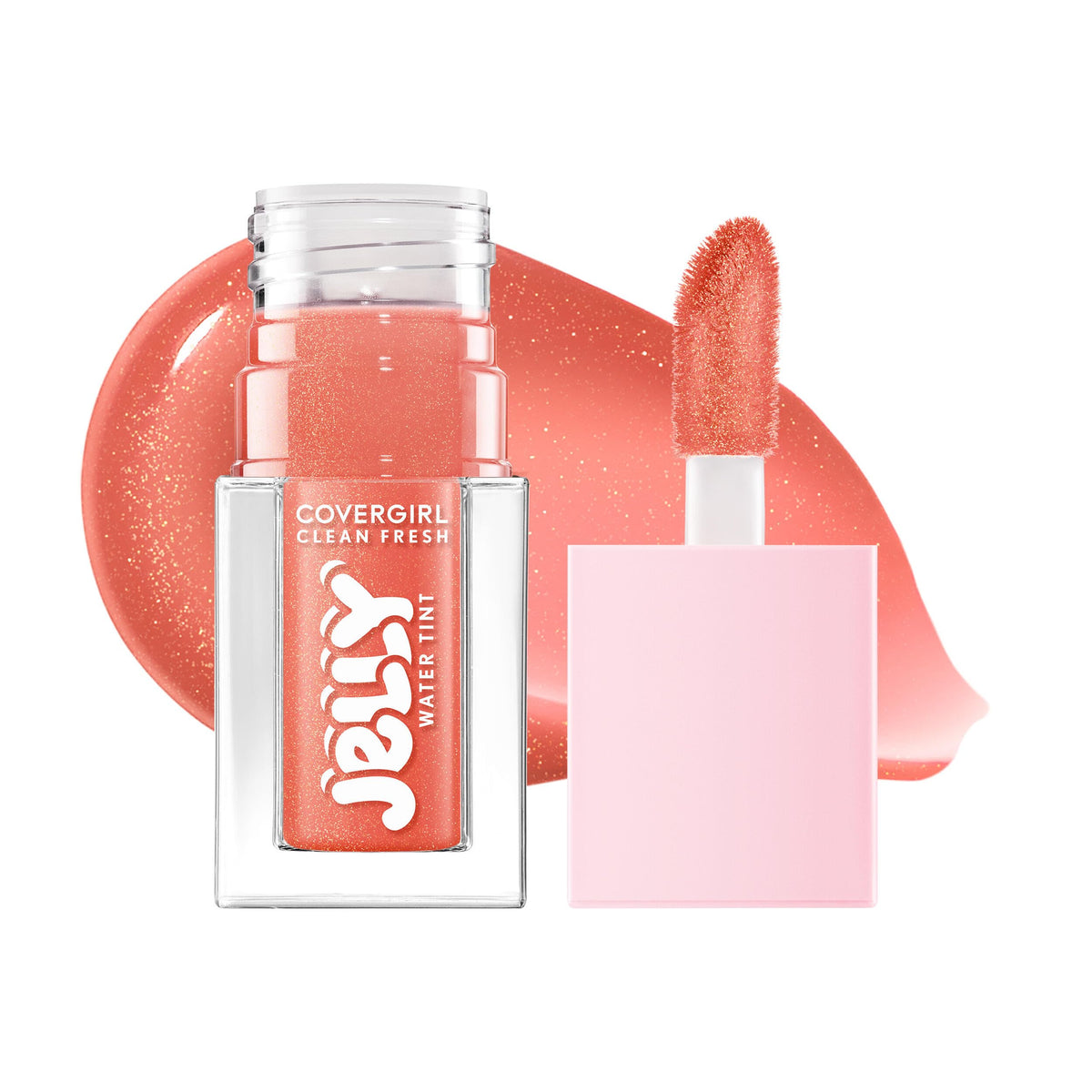 COVERGIRL front packaging showing shade 40 Jelly Nude and product benefit