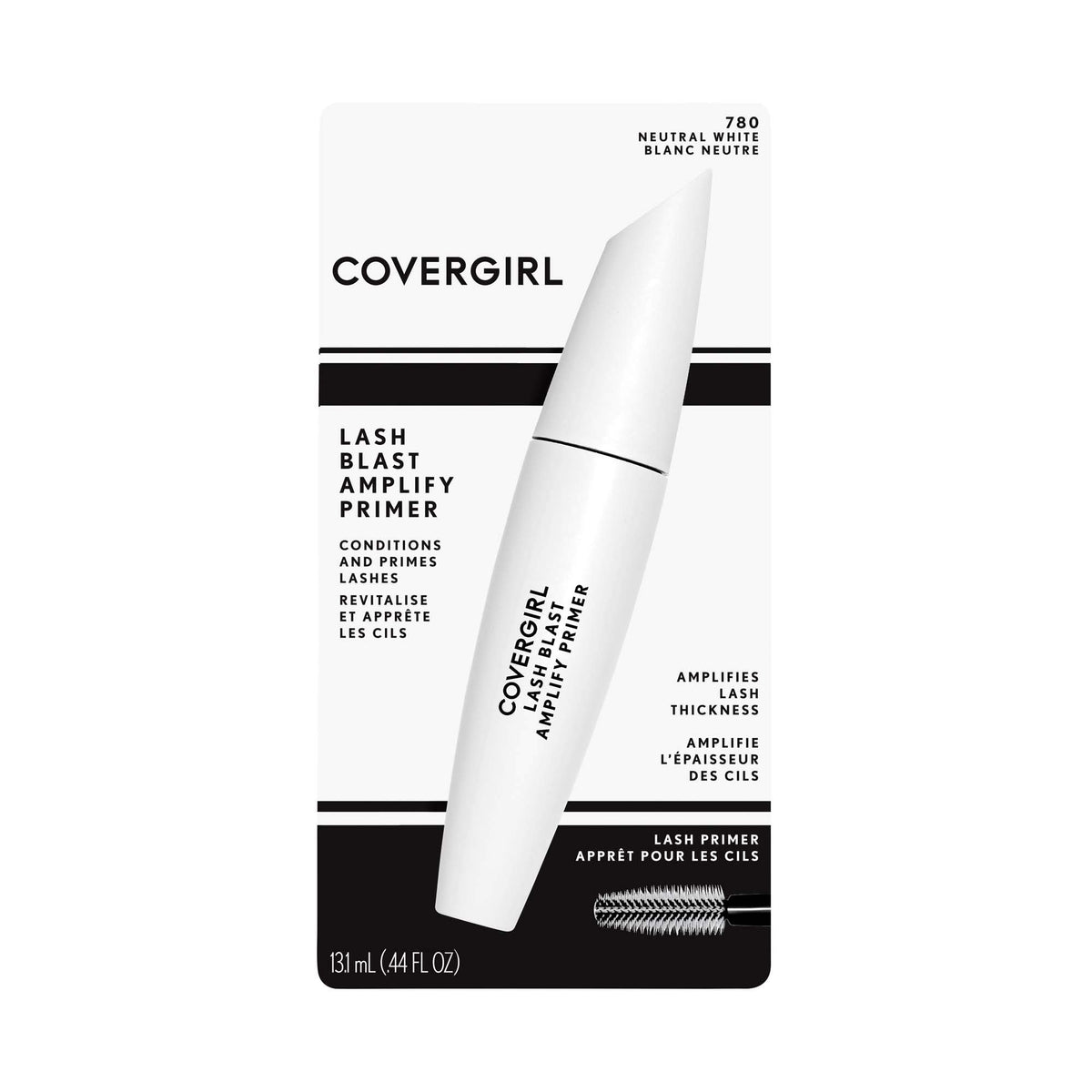 COVERGIRL creamy primer texture close-up highlighting lightweight glide benefit
