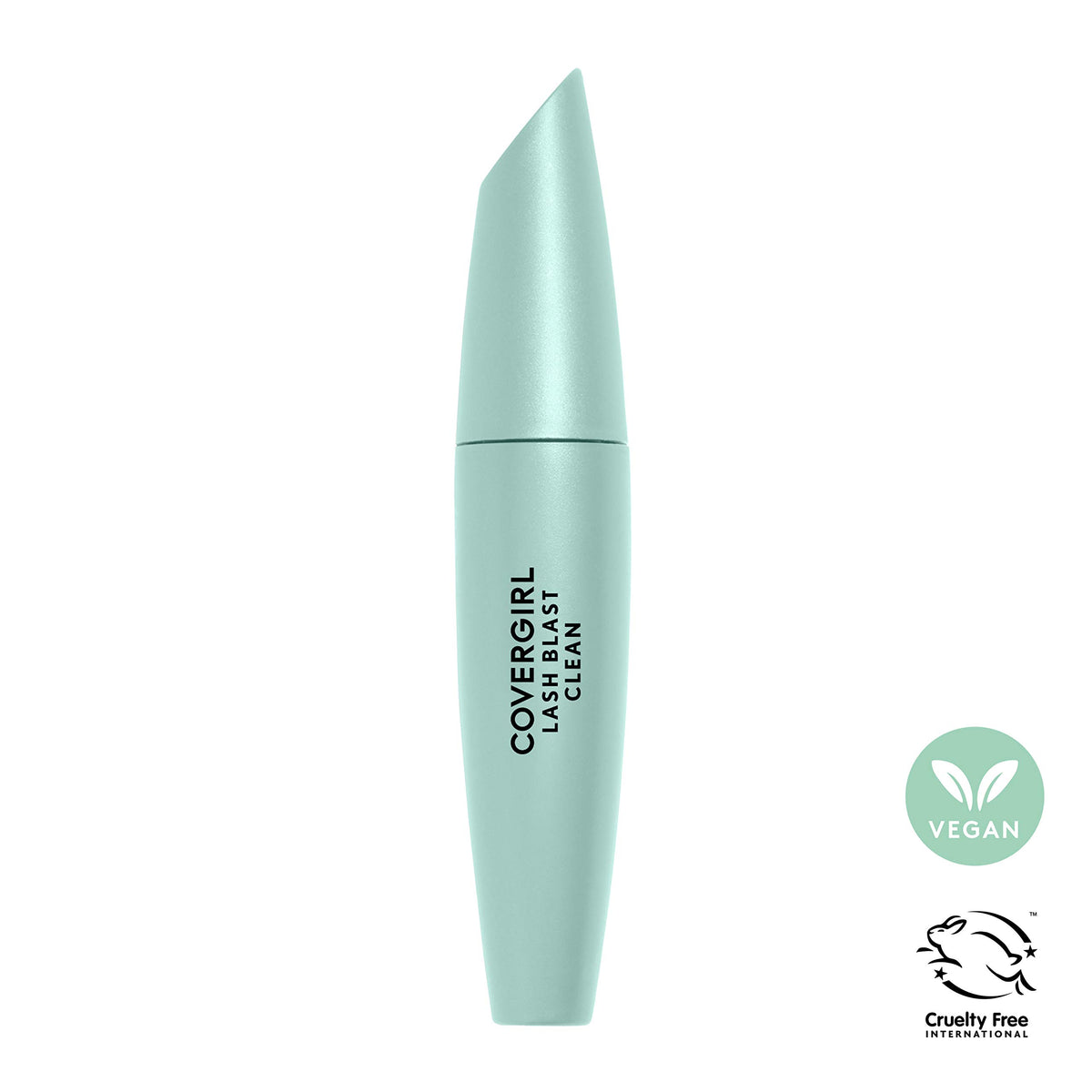 CoverGirl brush close-up separating lashes for defined, clump-free volume