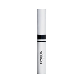 COVERGIRL clear primer front packaging showing product and benefit of long-lasting wear