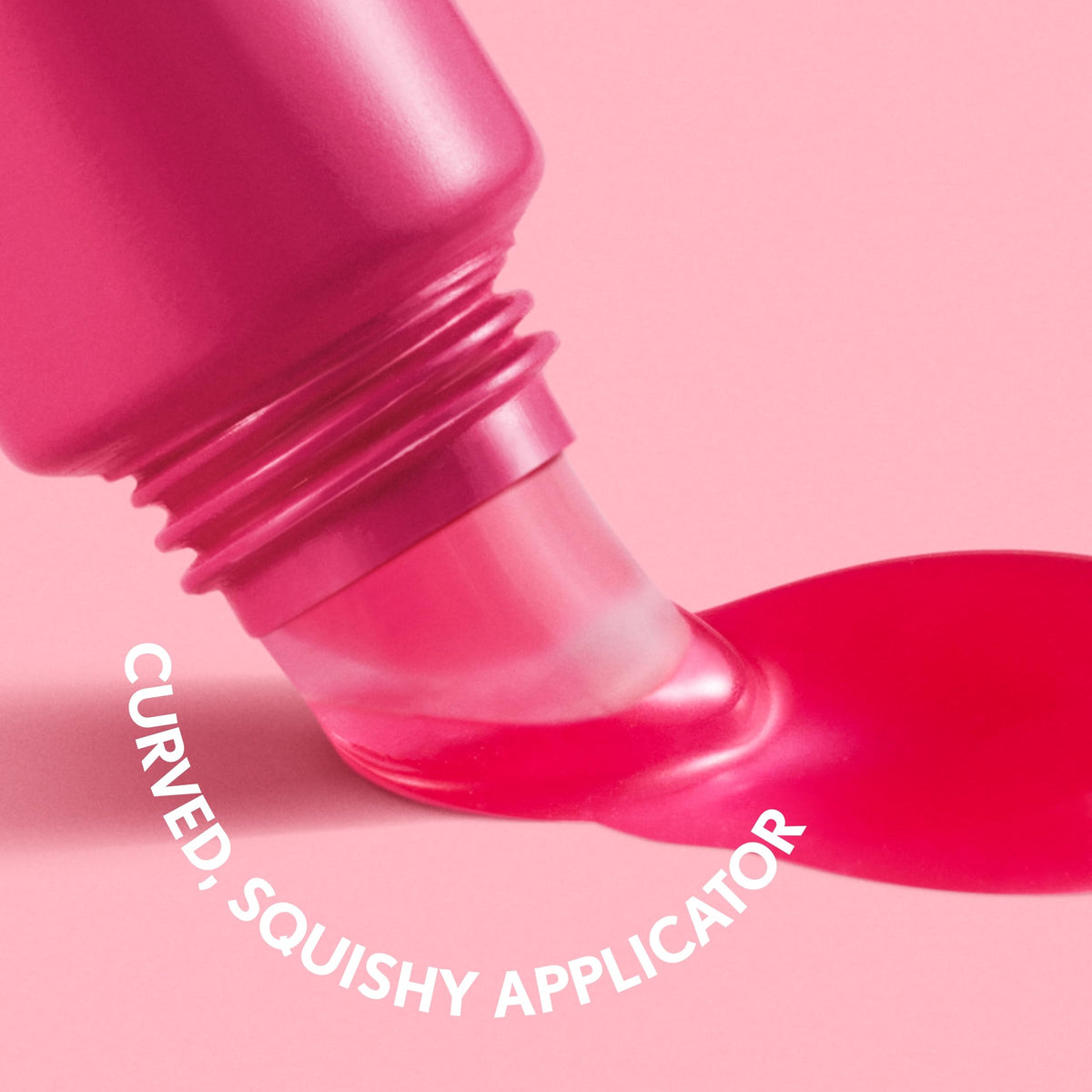 COVERGIRL lip balm applied on model showing natural glossy plump look benefit