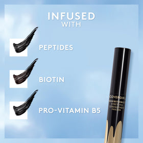 COVERGIRL open cap showing brush detail for precise application