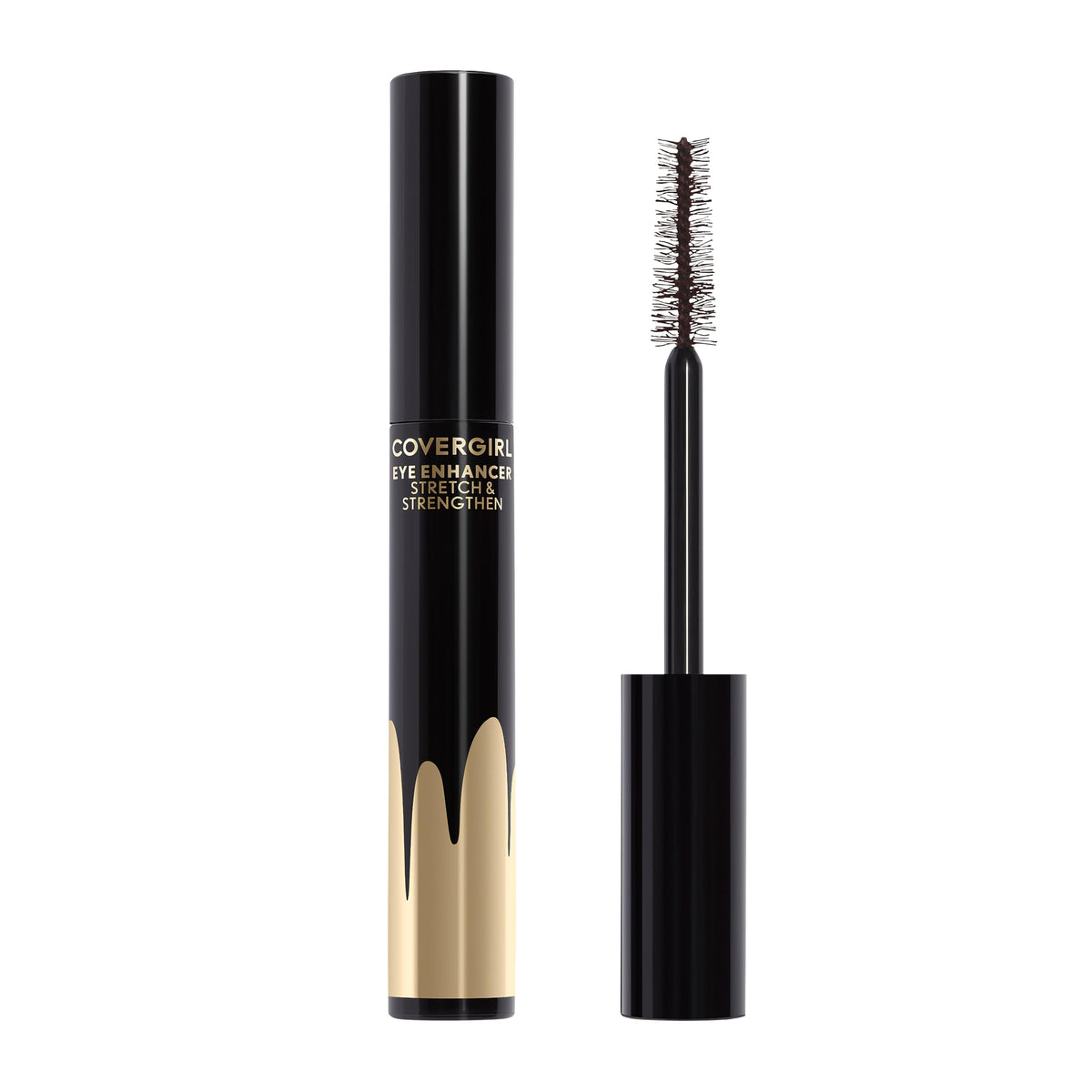 COVERGIRL front packaging showing tube, clear branding and benefit