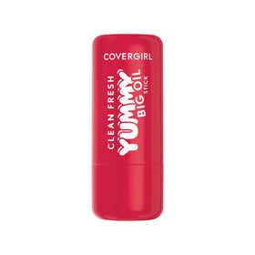 COVERGIRL packaging label detail emphasizing clean, vegan, cruelty-free benefits