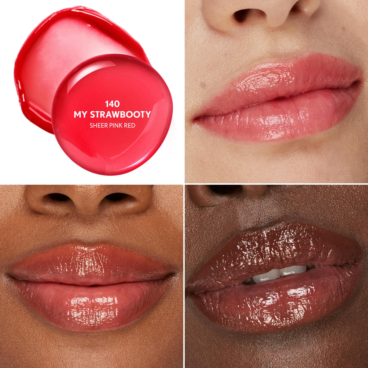 COVERGIRL stick open showing balm-to-oil texture for smooth application benefit