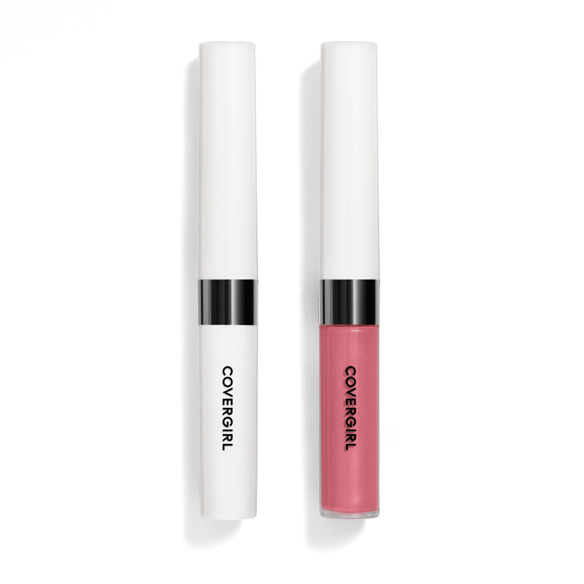 COVERGIRL front packaging showing 555 Blossom Berry and two-step system benefit