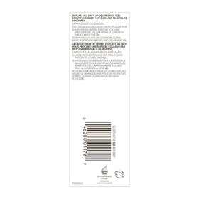 COVERGIRL label detail showing shade name and cruelty-free certification benefit